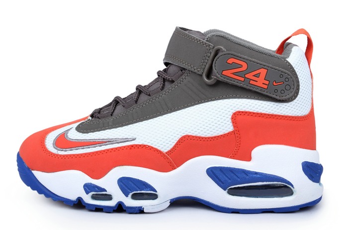 Nike Ken Griffen Max Mens chaussures en vente Gris Orange (1)